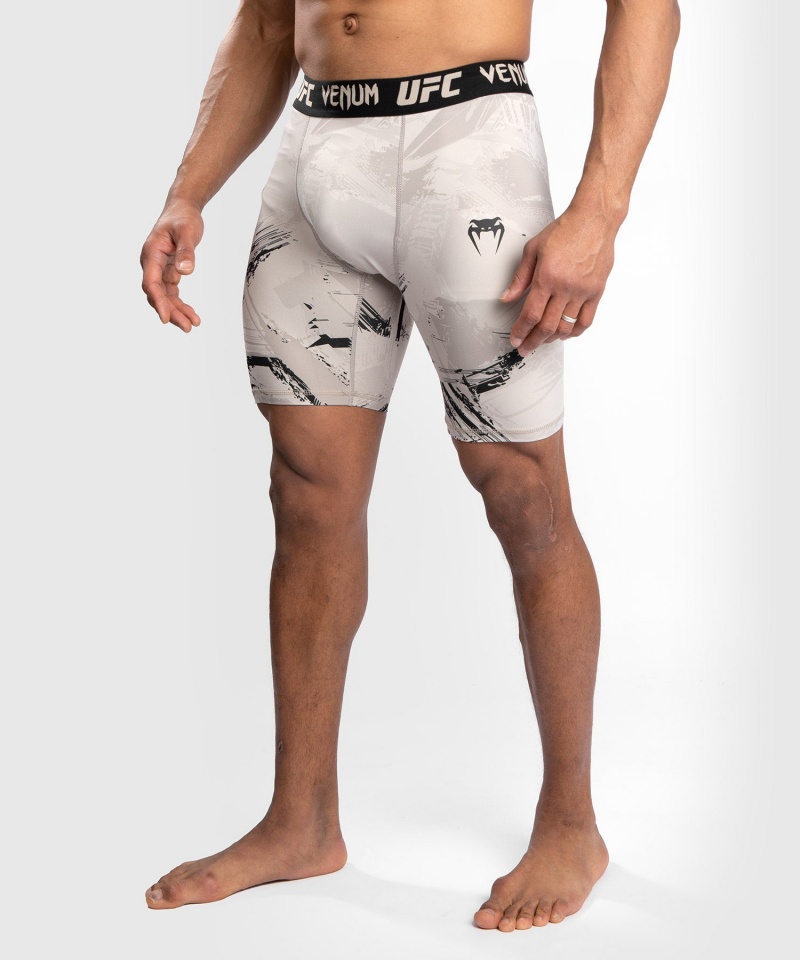 Venum UFC Authentic Fight Week 2.0 Vale Tudo(Compression) Miesten Shortsit Mustat Harmaat | 38950-HMEF | Suomi