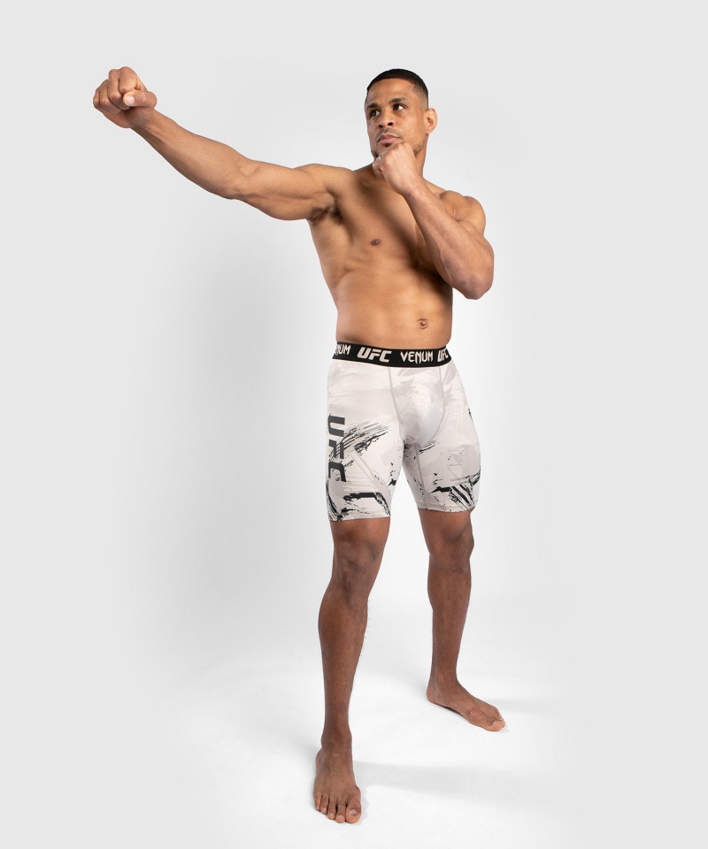 Venum UFC Authentic Fight Week 2.0 Vale Tudo(Compression) Miesten Shortsit Mustat Harmaat | 38950-HMEF | Suomi