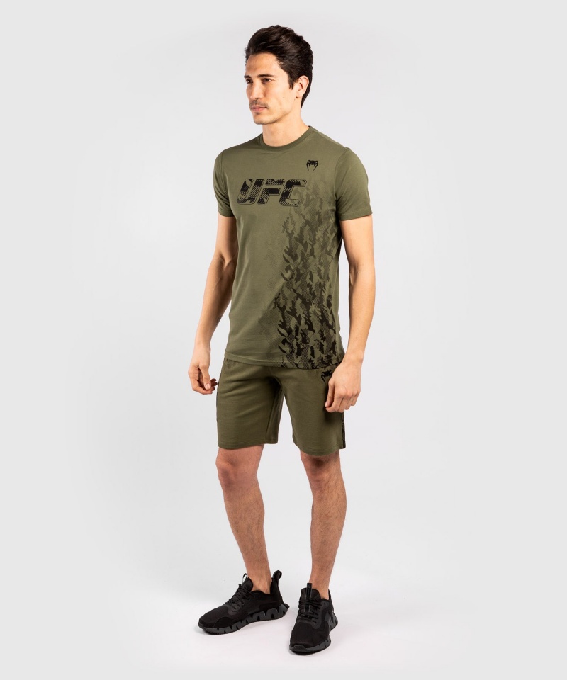 Venum UFC Authentic Fight Week Miesten Shortsit Khaki | 09762-UXFZ | Suomi