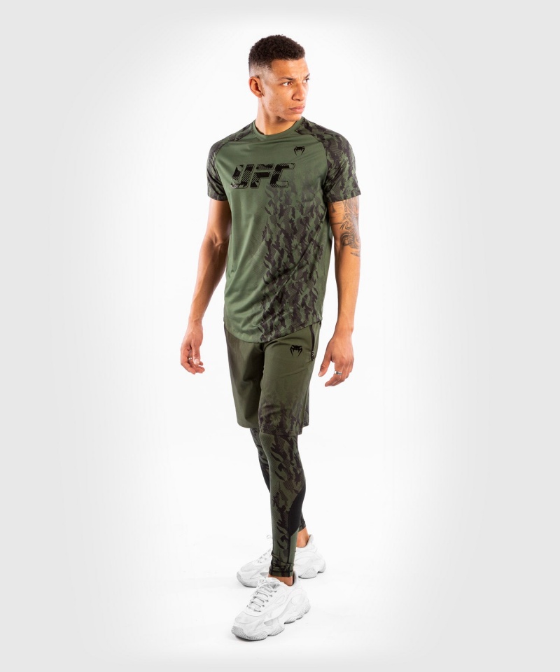 Venum UFC Authentic Fight Week Performance Miesten Shortsit Khaki | 71346-LWTF | Suomi