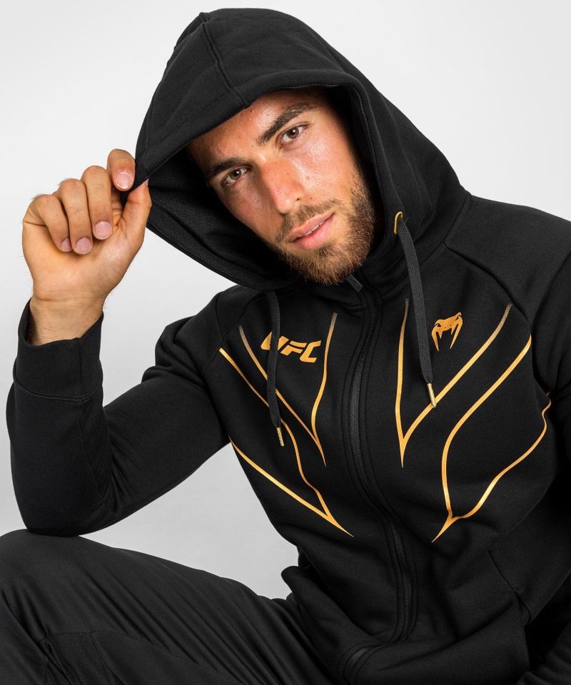 Venum UFC Fight Night 2.0 Replica Full Zip Miesten Huppari Kultaiset | 28560-NMBH | Suomi