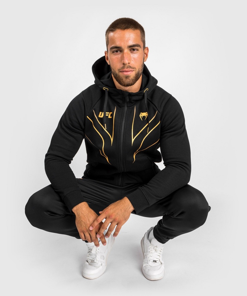 Venum UFC Fight Night 2.0 Replica Full Zip Miesten Huppari Kultaiset | 28560-NMBH | Suomi