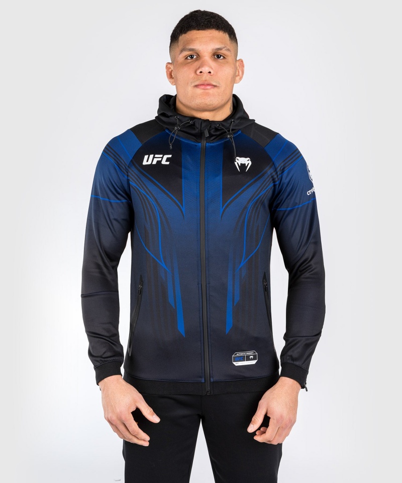 Venum UFC Personalized Authentic Fight Night 2.0 Kit by Venum Walkout Miesten Huppari Mustat Sininen | 64571-ZJSF | Suomi