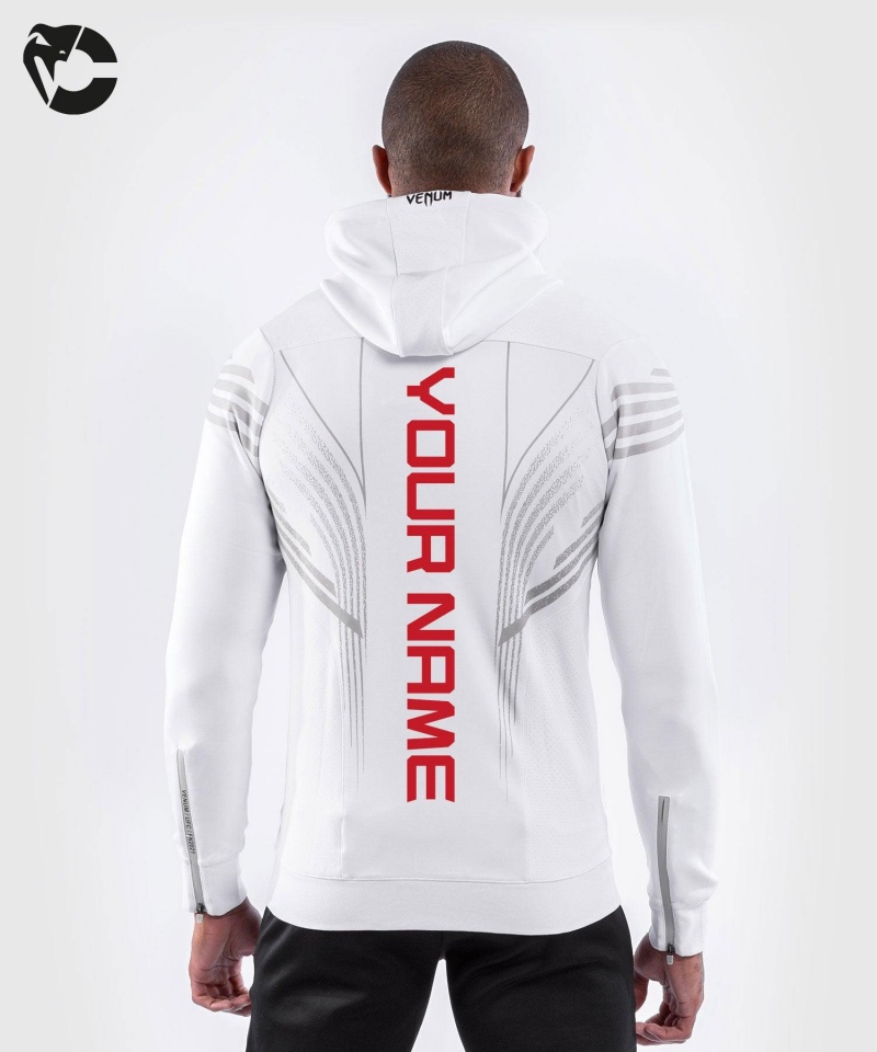 Venum UFC Personalized Authentic Fight Night Walkout Miesten Takit Valkoinen | 78416-MITP | Suomi