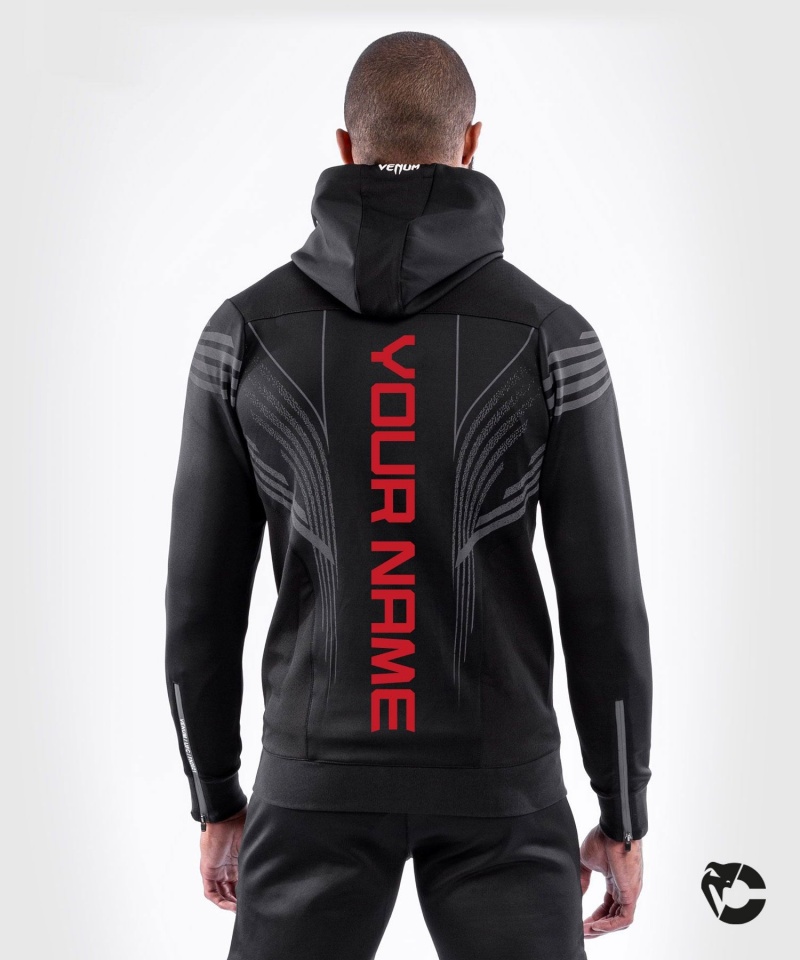 Venum UFC Personalized Authentic Fight Night Walkout Miesten Takit Mustat | 14320-WXOB | Suomi