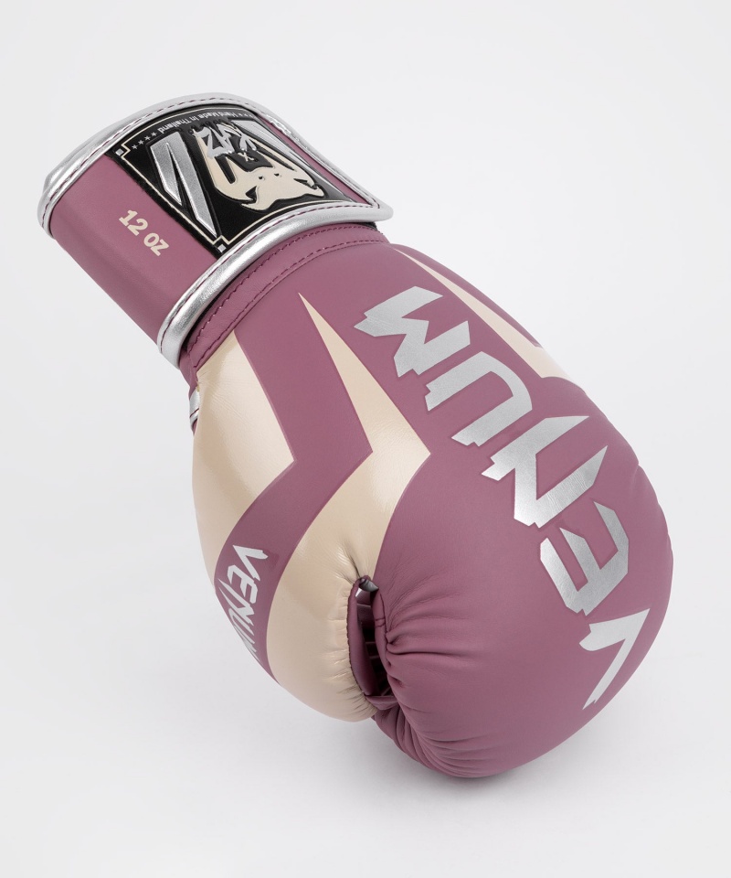 Venum X Kaz Elite(Muay Thai) Miesten Nyrkkeilyhanskat Mustat | 70123-QMRC | Suomi